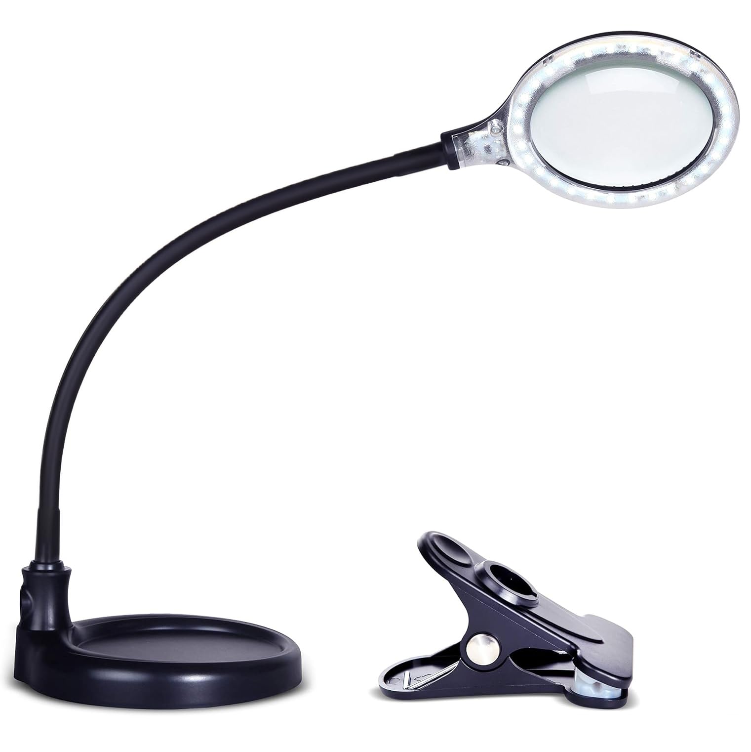  Brightech LightView Pro Flex 2 in 1 Magnifying Desk Lamp for Crafts and Reading
| Brightech LightView Pro Flex Adjustab